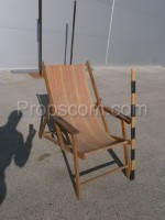 wooden folding garden chair