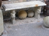 Sandstone bench