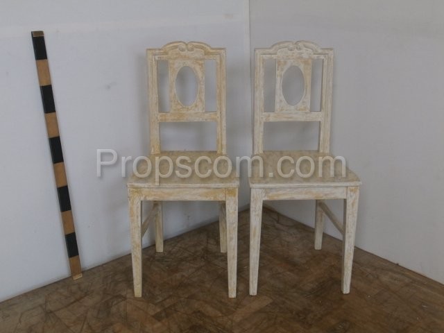 White kitchen chairs