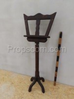 Music stand carved