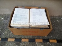 Box of files (waste paper)