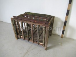 Wooden cage