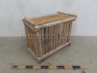 Wooden cage