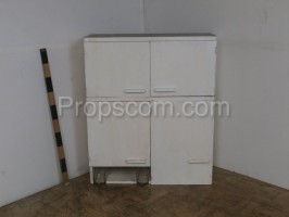 White cabinet