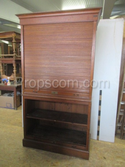 Large filing cabinet with shutter