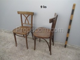 Wooden chairs