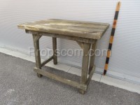 Medieval wooden table