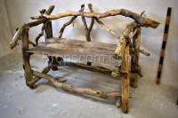 Wooden bench