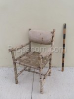 Birch armchair