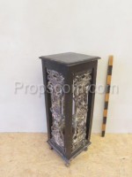 Wooden pedestal