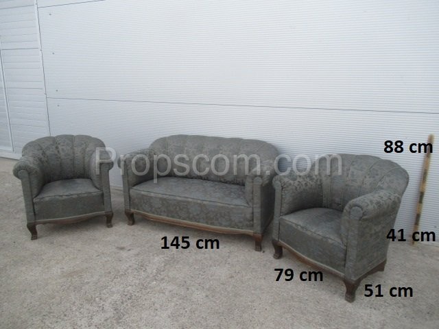 Sofa with armchairs