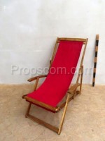 Deckchairs red