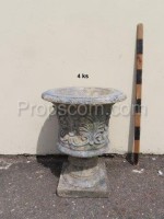 Ornamental flowerpot narrow