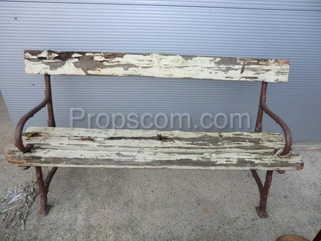 Bench wood metal