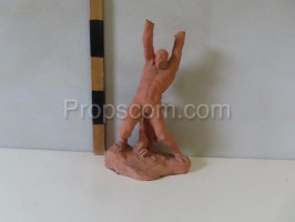 Statuette of a man's torso