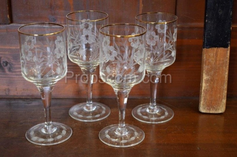 Liqueur glasses