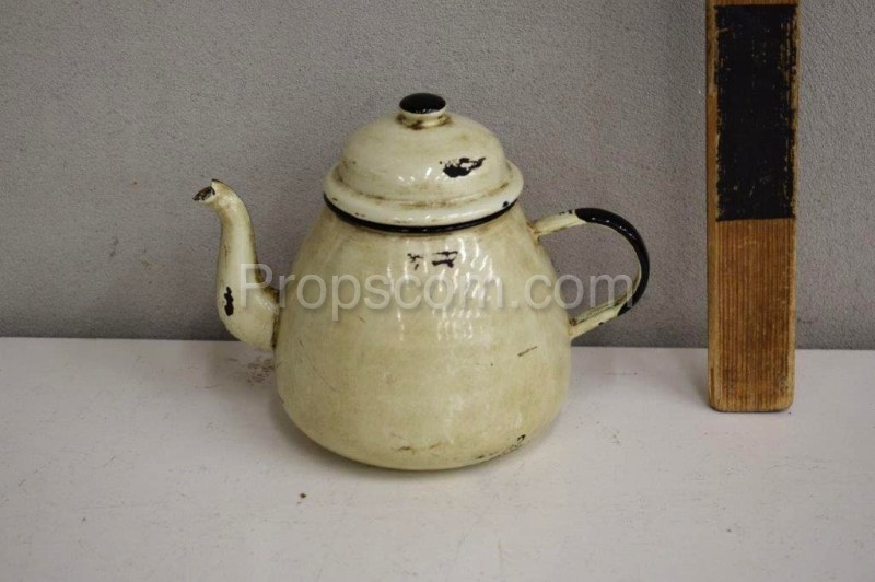 Enamel teapot