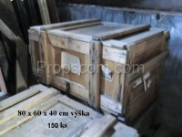 Large wooden box