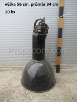 Large industrial lamps