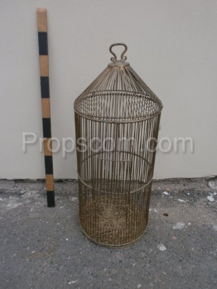 Round hanging cage