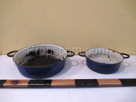 Enamel pots