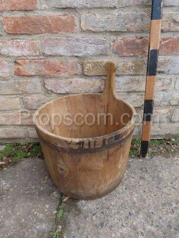 Bucket with holder