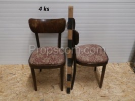 Židle dřevěné Halabala