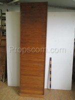 Cabinet with blinds