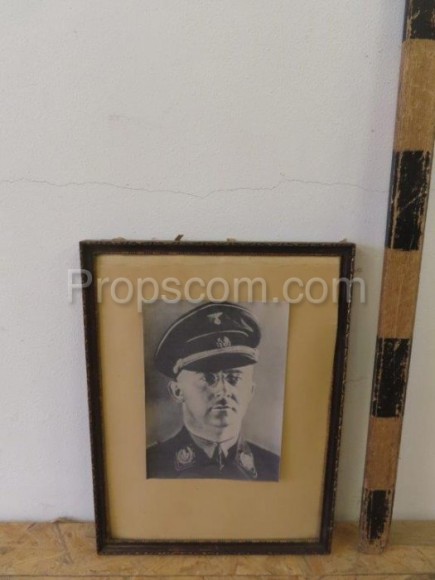 Henrich Himmler framed photo