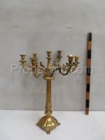 Brass candlesticks