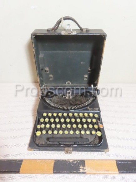 Remington typewriter