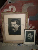 Reihe von Gemälden von Josef Vissarionovich Stalin