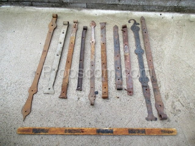 Forged door hinges