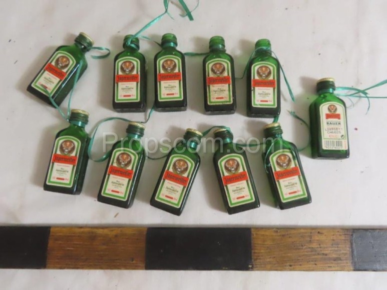 Alcohol bottles