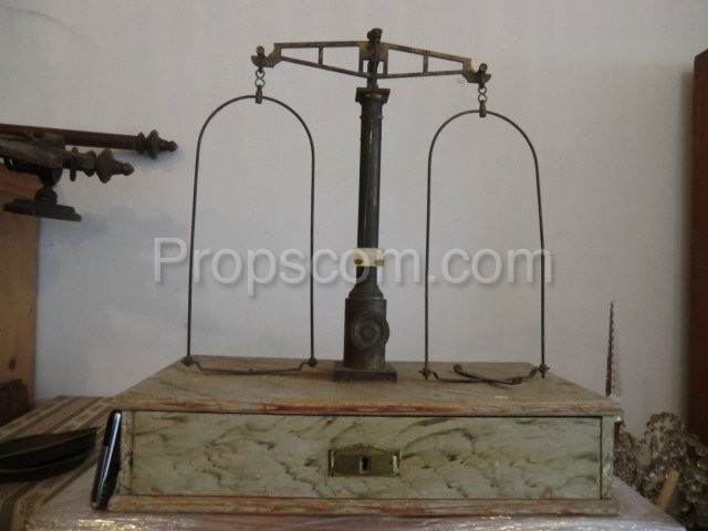 Merchant counter scales