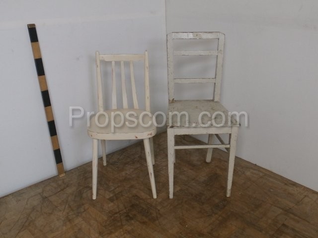 židle kuchyňské bílé 