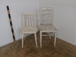 židle kuchyňské bílé 