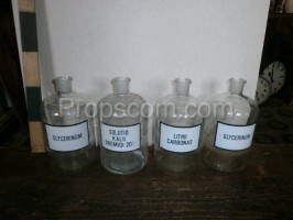 Large bottles with ground-glass joint