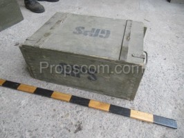 GIPS wooden military box