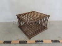 Wooden cage