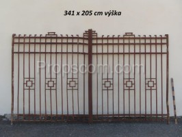 Wrought iron gate