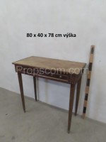 Narrow wooden table 