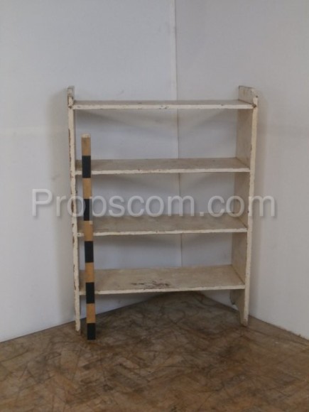 Wooden bookshelf