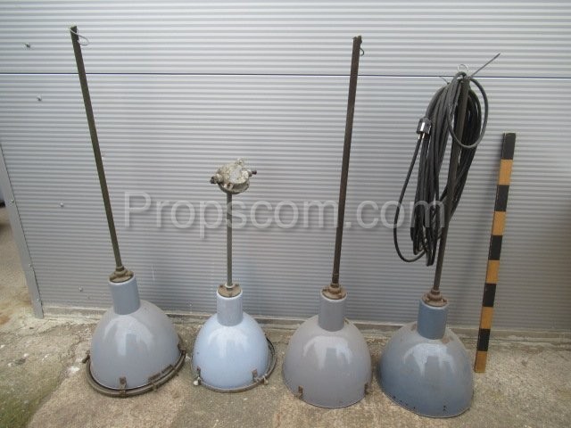 Gray gray industrial lamps