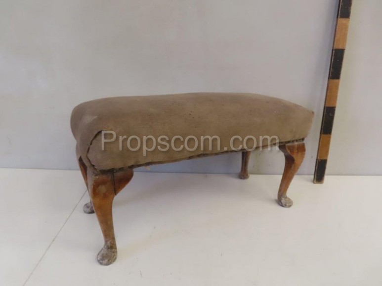 Upholstered footstool