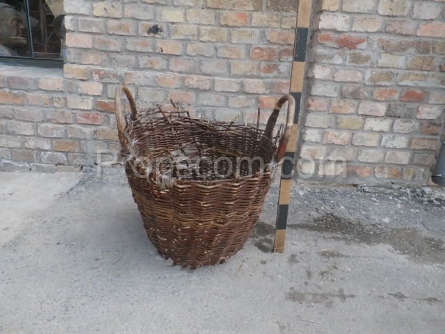 Large collection wicker basket