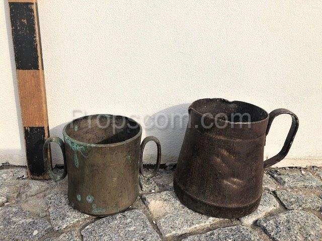 Copper pots