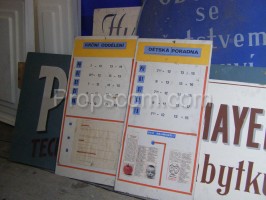 Information signs: Hospital mix