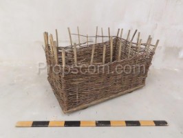 Wicker tray