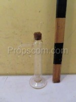 Measuring cylinder with cap